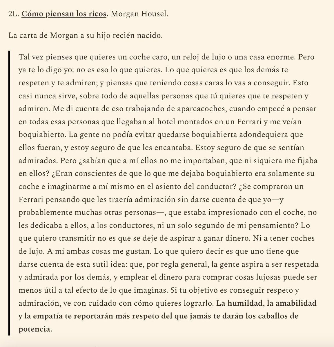 joantubau's tweet photo. Sir @morganhousel https://t.co/56cJlMWeZK