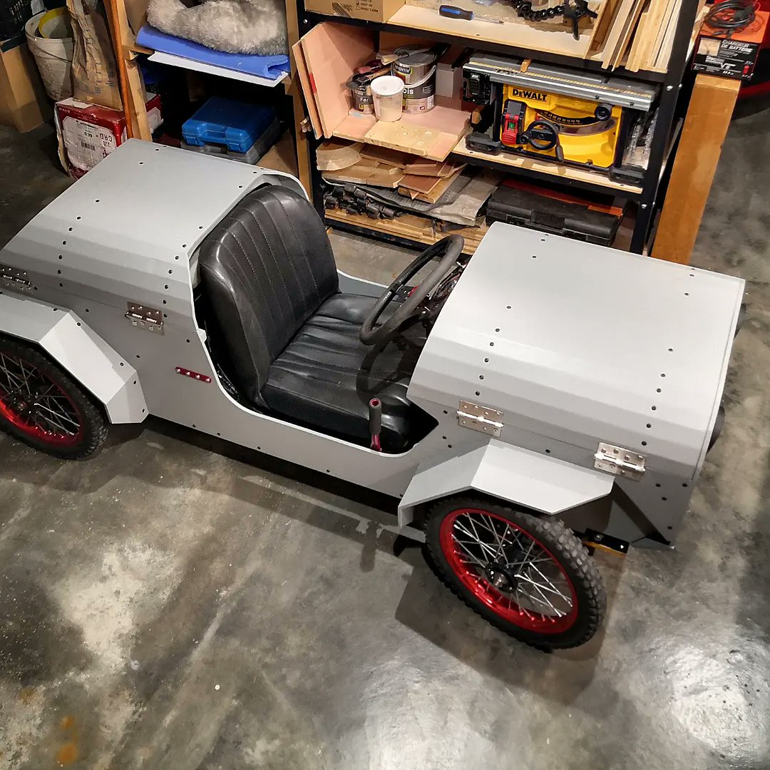 FG_maker's tweet photo. Le Cyclekart est terminé ! 🔥🤩
Projet Cyclekart 125cc
#fautqucestpropre #MakerScience
#Cyclekart #Gokart https://t.co/0AKuzHIKUT