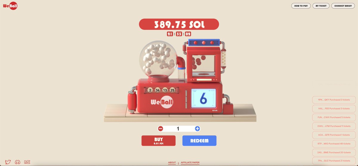 WeBallLottery's tweet photo. $SOL dumps, but pot grows - 389.75 $SOL (daily draw)

👇Play at https://t.co/Z4Rue4ZpCo - in the next 48 hours and post a Screenshot/Wallet/TXN to win 100 $USDC (2 winners).

Follow + RT + Like to be eligible for this giveaway. https://t.co/p76w6Cs6IA