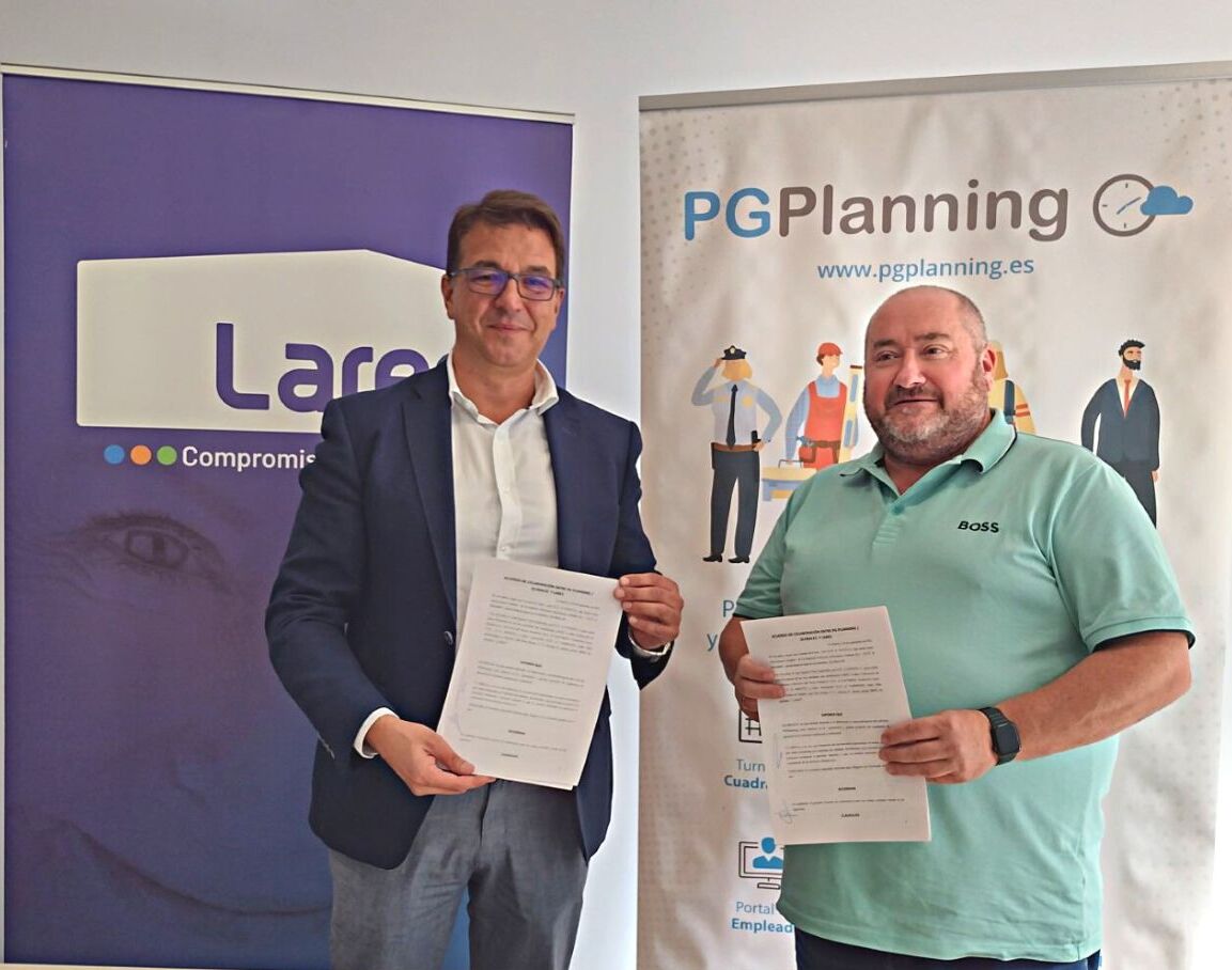 Laresmayores's tweet photo. El Grupo Social Lares ha firmado un nuevo acuerdo de colaboración con @PGPlanning entidad especializada en #planificar y encontrar las mejores #soluciones posibles en el menor tiempo a través de su planificador de #turnos

#Allídondenadiellega https://t.co/q3TK7fH5T7