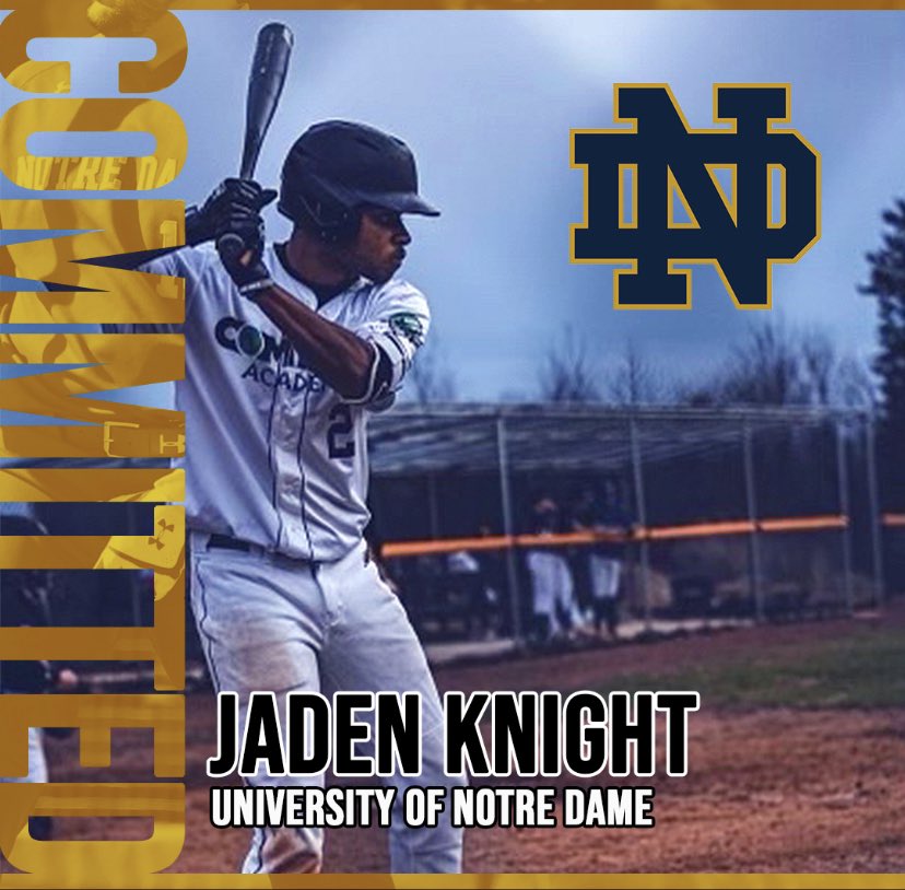 CombineBase's tweet photo. Congratulations to 2024 OF @JKnight2224 on his commitment to The University of Notre Dame https://t.co/V1GVh0ZNKX
