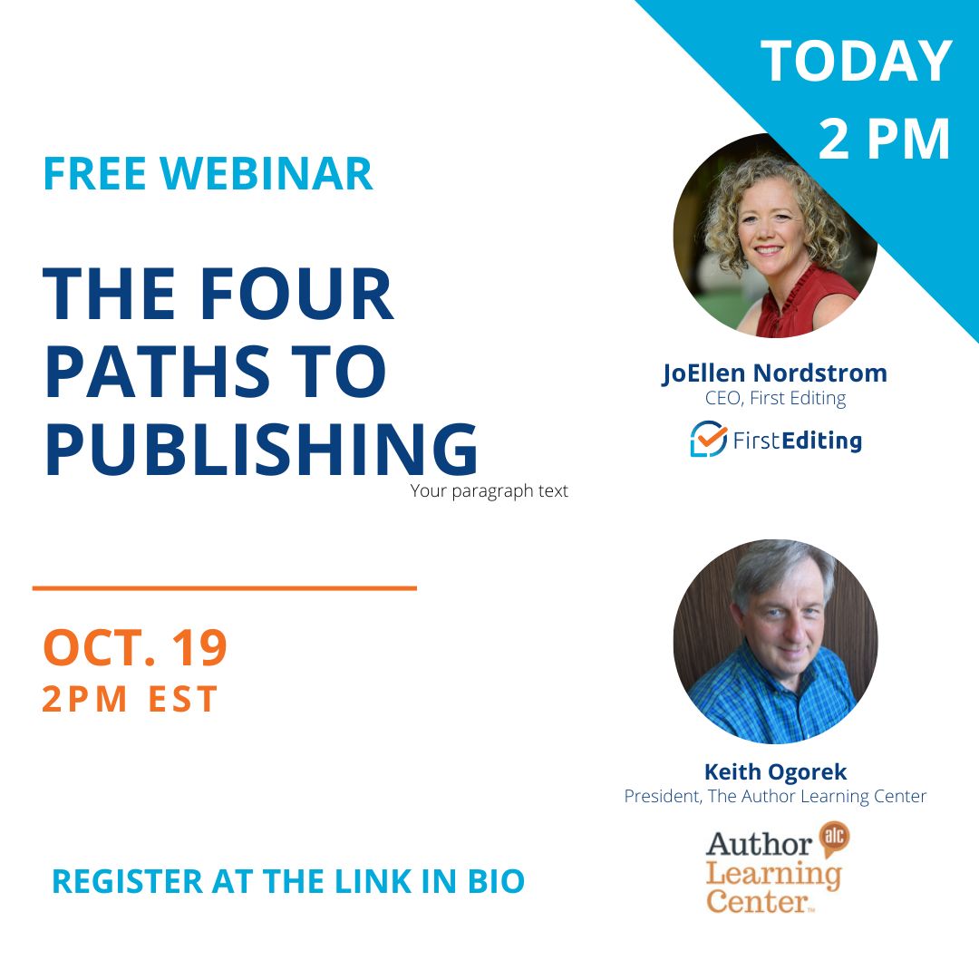 FirstEditing's tweet image. It´s TODAY! 🤓  You still have time to join us!  

Get your ticket here 💪🤩 eventbrite.com/e/the-four-pat…

#editing #firstediting #book #edition #writers #event #webinar #free #write #letter #author #review #publishing #benefits #option #learning