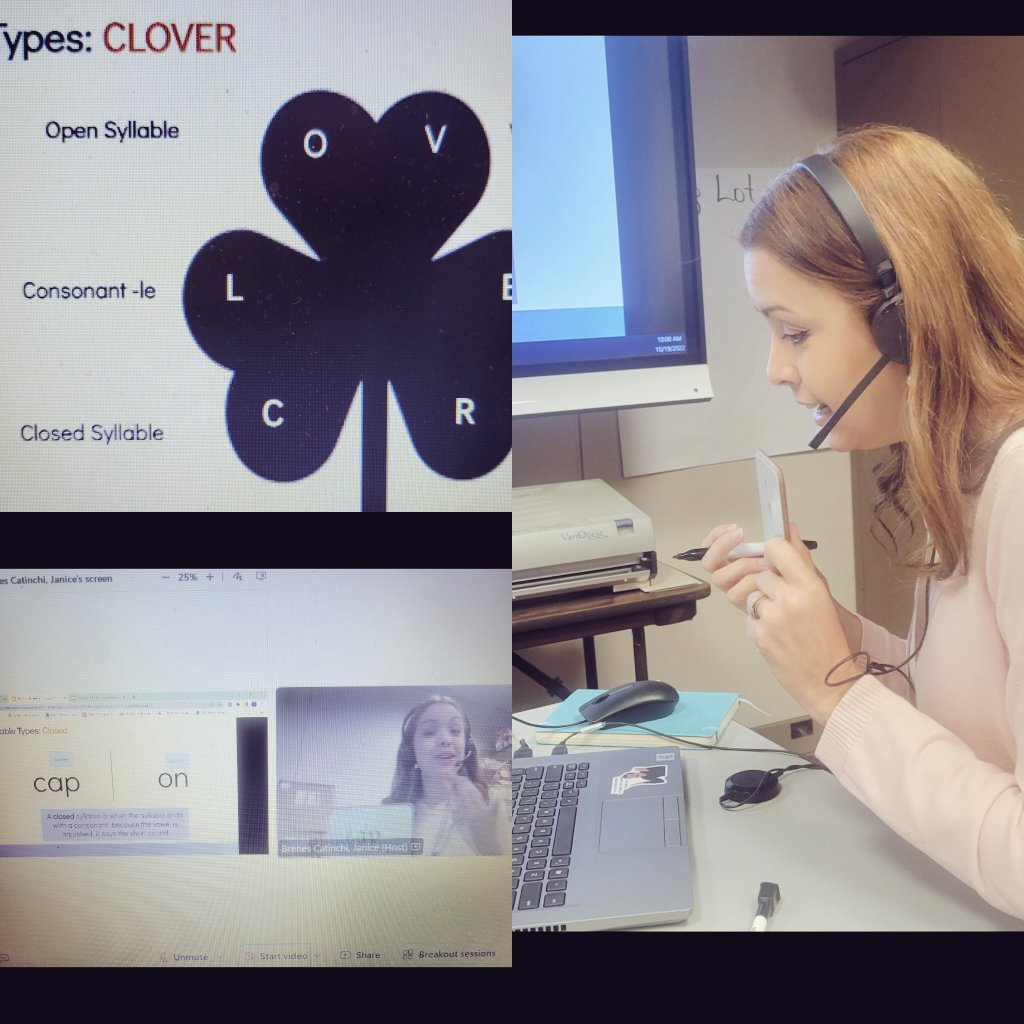 SGray_OCPS's tweet photo. @Jbrenes_OCPS is now working with syllable strategies. First and second grade teachers are SO engaged ❤️and having fun with working on whiteboards and using strategies that they can use to support students.  @CDLocps #ImpactOCPS @DaveGorham_OCPS https://t.co/j82b4sM2BE