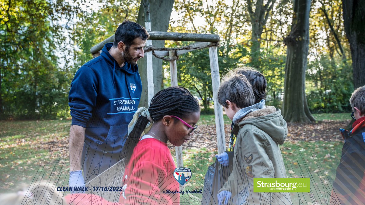 StrasEHandball's tweet photo. 𝑪𝒍𝒆𝒂𝒏-𝑾𝒂𝒍𝒌 🌳🌍

Lundi matin certains de nos joueurs ont participé à une Clean-Walk dans le parc du Contades avec l’école Édouard Branly de Strasbourg

Le SeH n’est pas que sur les terrains de Hand 😌🌳

https://t.co/XsaXifdK2C https://t.co/XZSyFfTWjs
