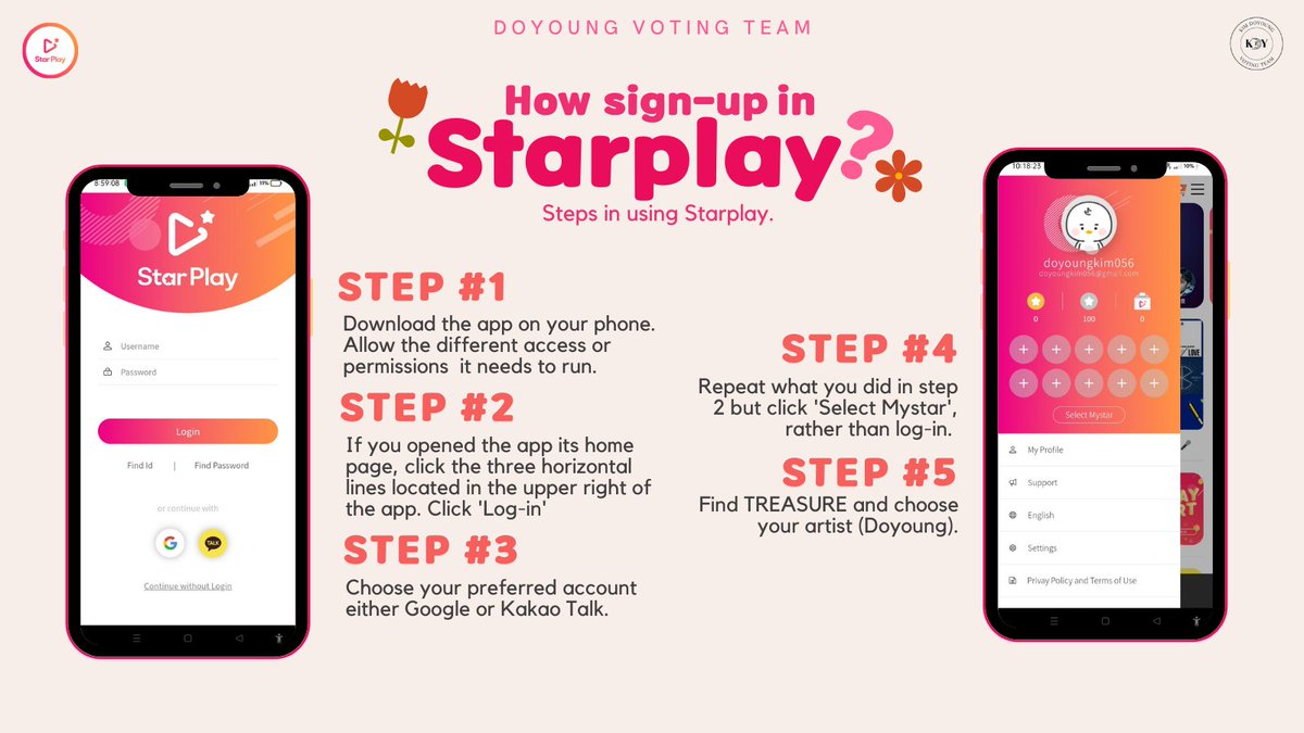 TRSRKIMDOYOUNG's tweet photo. How to sign-up/log-in? https://t.co/RUDAB1YjAP