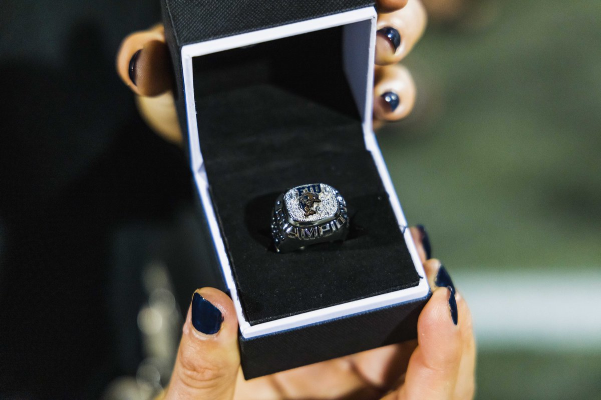 FIUSwimDive's tweet photo. 💍Oh what a night! 💍

It was great to celebrate our 8th-striaght C-USA Championship last week!

Now we keeping working for No. 1⃣ in the American Athletic Conference!

#PawsUp🐾| #Quest4One https://t.co/xwaw6Lx8IZ