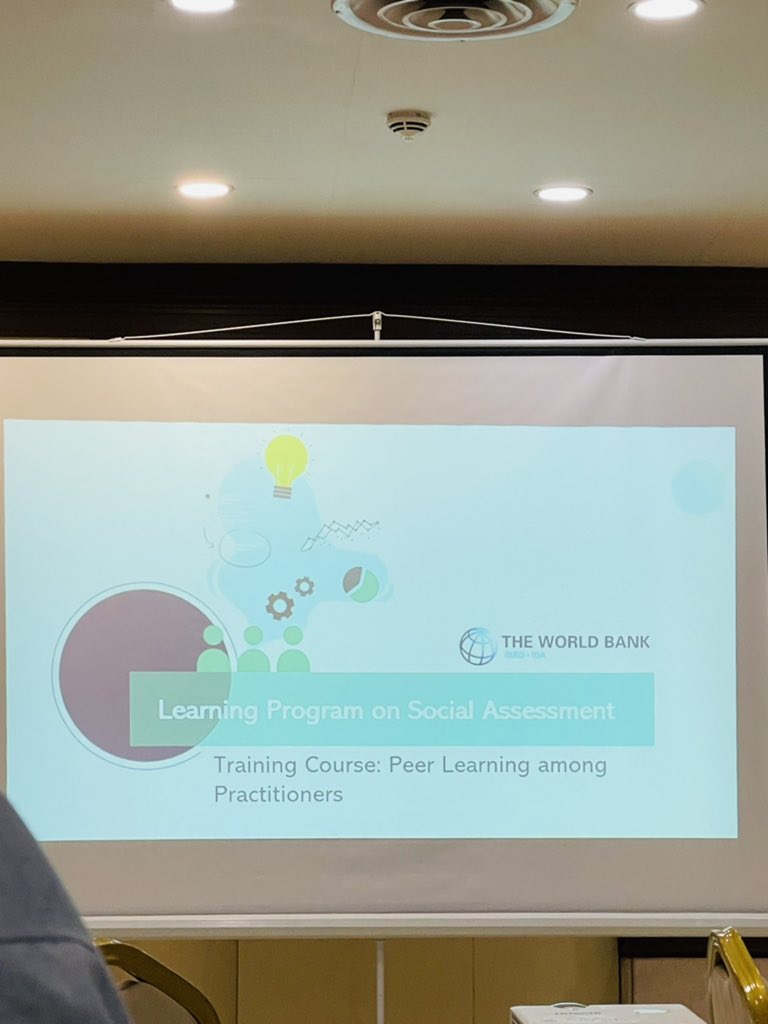 FariaUqaili's tweet photo. The @WorldBank has organsied a 3 day training on Agenda of Learning Course on Social Assessment
October 19-21, 2022

Glad to meet many fellow colleagues working on environment and social aspects of different projects 
#pcmu #WorldBank #water #social #ClimateEmergency https://t.co/TT44vkXxEo