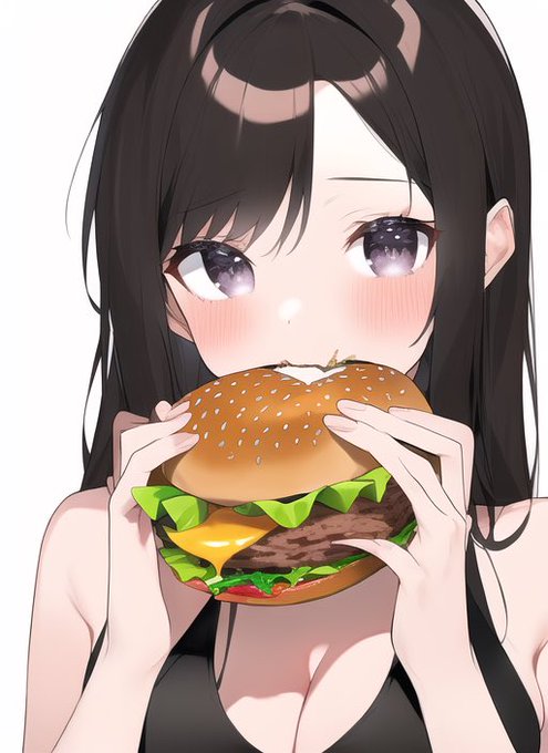 初めから手づかみで食って西洋人も食う食べ物なら性格に訓練されてるんじゃね⁉︎

「Idol eating hamburger」

ハンバーガーを食べるアイドル
おー…… 