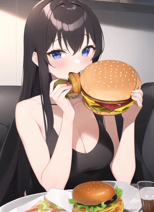 「Idol eating hamburger」

AIちゃん……最初はよかったのにだんだん…… 