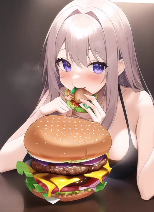 「Idol eating hamburger」

AIちゃん……最初はよかったのにだんだん…… 