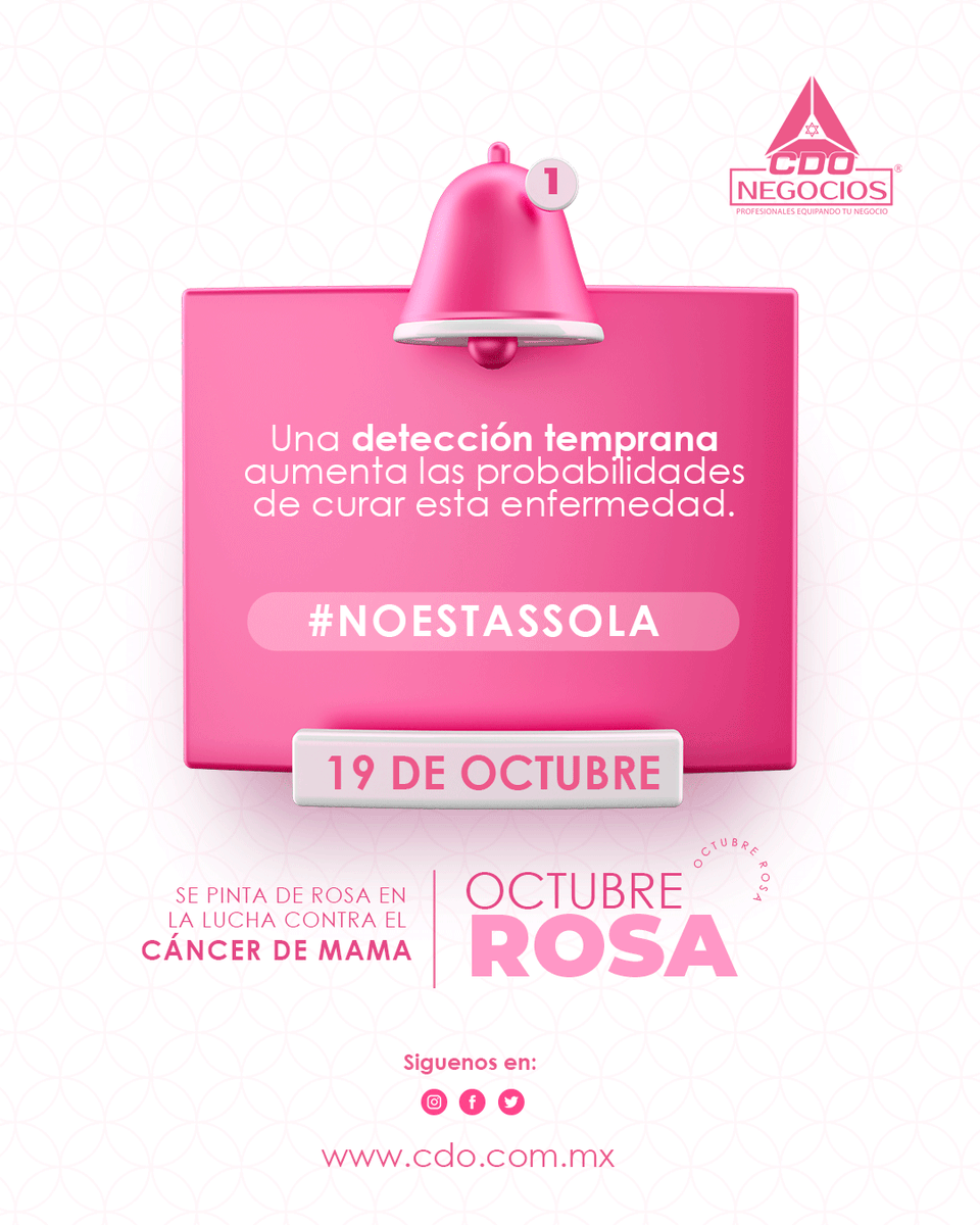 CdoNegocios_Of's tweet photo. “Ama la vida. Defiéndela. Revísate. Lucha por cada día. Vale la pena”.
-Mónica Monreal 🎗️

#cdonegocios #centraldistribuidoraojeda #profesionalesequipandotunegocio #19deoctubre #mexico #cancerdemama #cancerdemama #octubre #cdmx #reels #instagramreels #facebookreels #16deoctubre https://t.co/PwED5z5qUD