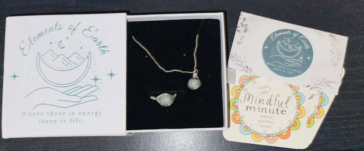 i meant to post this forever ago but i ordered from @lovejimmysea 's business Elements of Earth and look how gorgeous these are 🥹