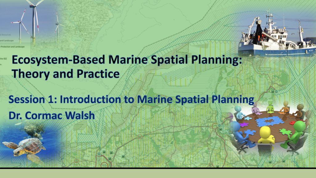 CormacWalsh82's tweet photo. Today, I gave my first class of this semester’s seminar on ecosystem-based marine spatial planning
Discussing concepts of space and place in MSP today
@Leuphana_Uni #spatialscience @SESLeuphana https://t.co/IYDk3FCBxo