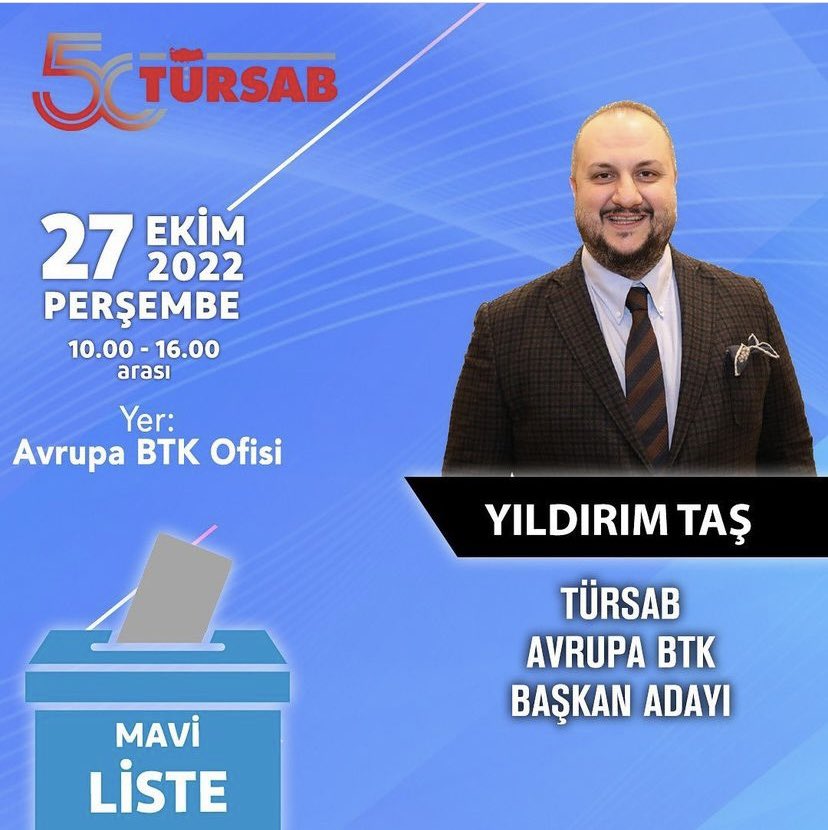 eforyatur's tweet photo. Avrupa BTK Başkan Adayımız 👏 https://t.co/bT3gy44RIH