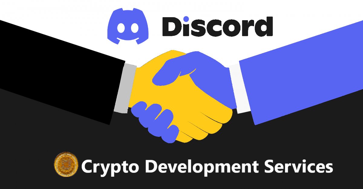 CryptoDevelopm3's tweet image. We did it, We made #Partner with @discord 
discord.gg/cryptodevelopm…

#CryptoDevelopmentServices $CDS #BSC #BSCGems #BSCGemAlert #discord #partnership
