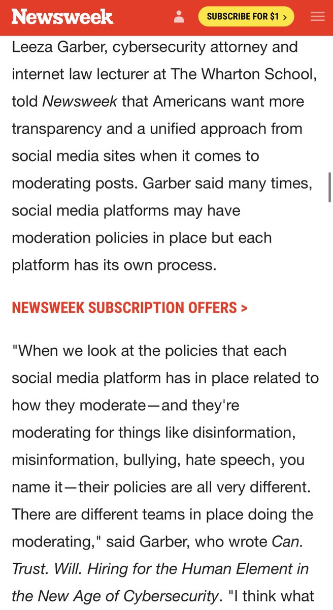 Republicans &amp; Democrats opine on moderating hate speech, new poll: newsweek.com/most-americans… <a href="/Newsweek/">Newsweek</a>