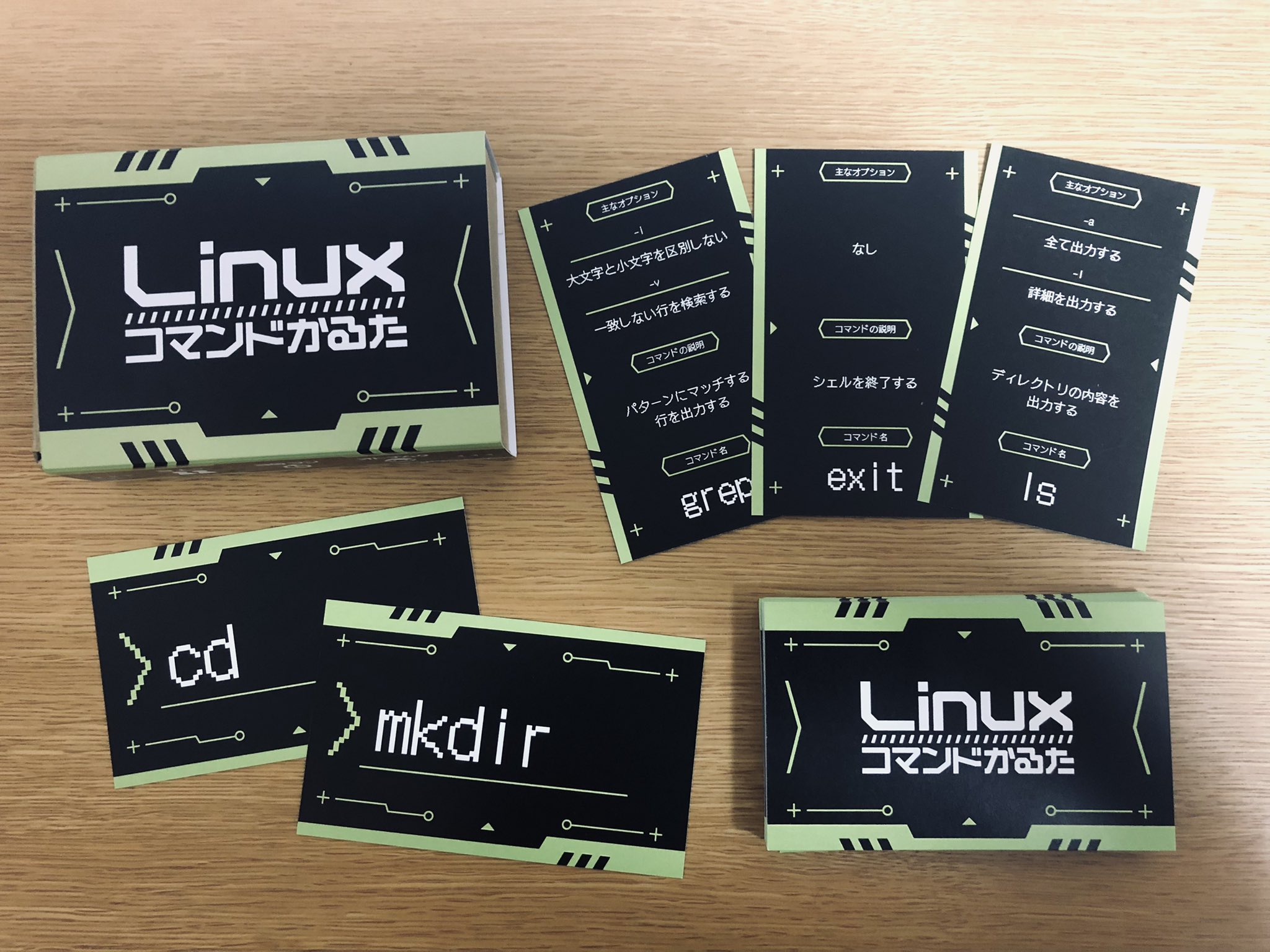 تويتر ニチ على تويتر Linuxコマンドかるた ゲムマ22秋の新作です よろしくね T Co Kh00a0ff6q