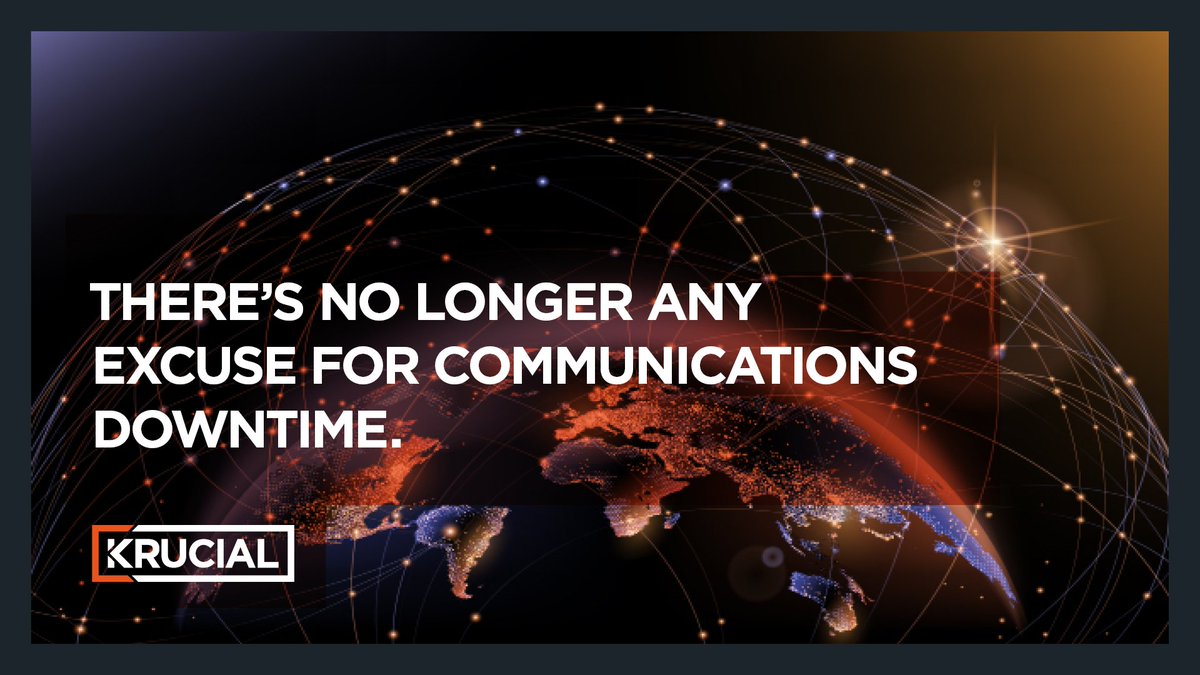 1Krucial's tweet image. Poor connectivity makes it challenging for many businesses to digitize their operations. Read our latest article to find out how Krucial CONNECT is eliminating blindspots - regardless of location or operating environment 24/7. 👇🏼

bit.ly/3eDK2Mg

#Resilientconnectivity