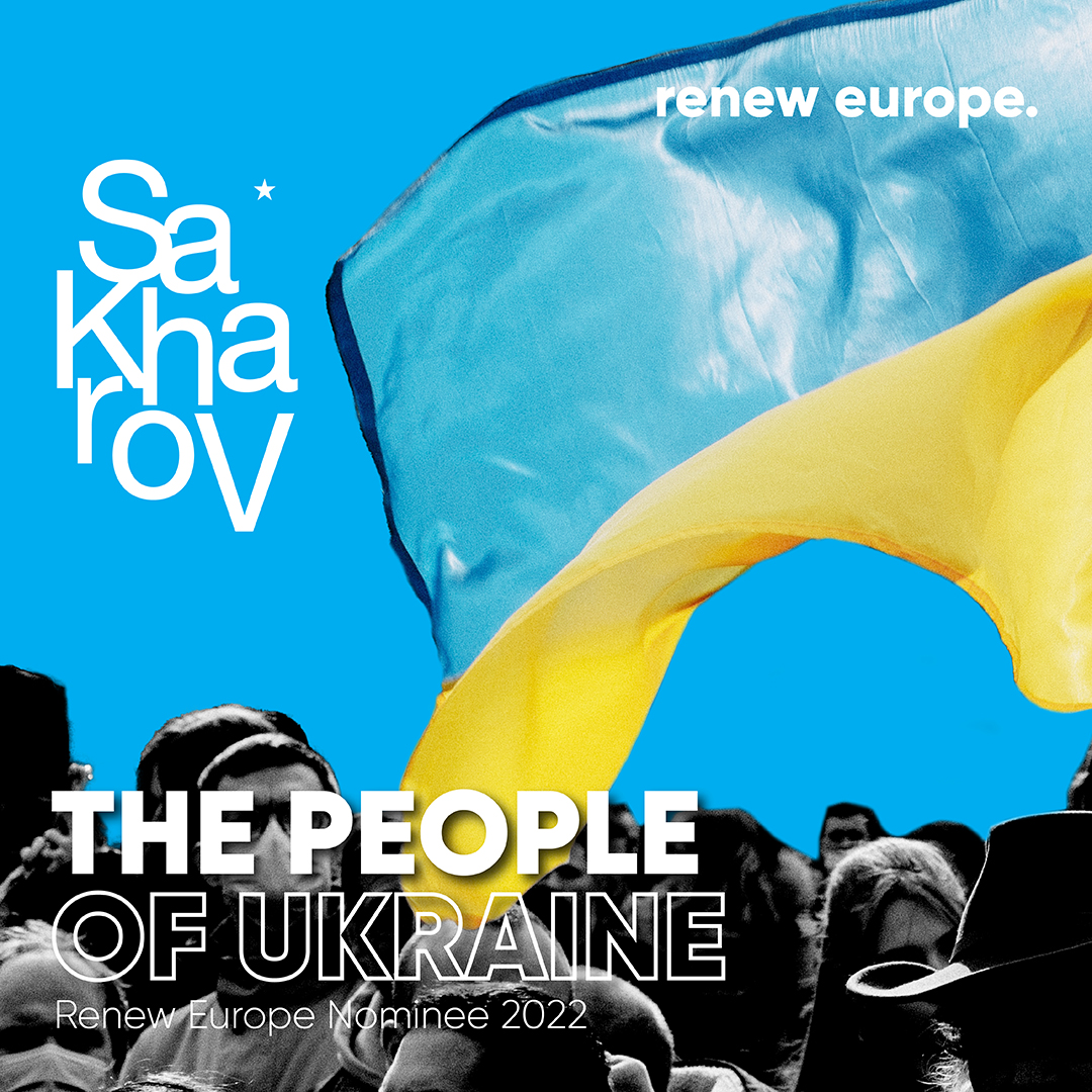 🚨Breaking! The brave People of #Ukraine, represented by their President, elected leaders, & civil society’ win the #SakharovPrize 2022 @steph_sejourne: 'This award is an obvious recognition of the exceptional sacrifices of civil society & the courage of the 🇺🇦 political class'