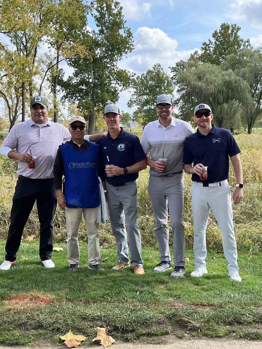 HackersvsCancer's tweet photo. @acsphillygolf @amyfadoolNBCS thanks for having us at this year’s event!We had a blast taking our hacks at cancer #crushcancer. Shout out to Pete our caddy at @pcc1854 !!! https://t.co/wK5XXodd3h
