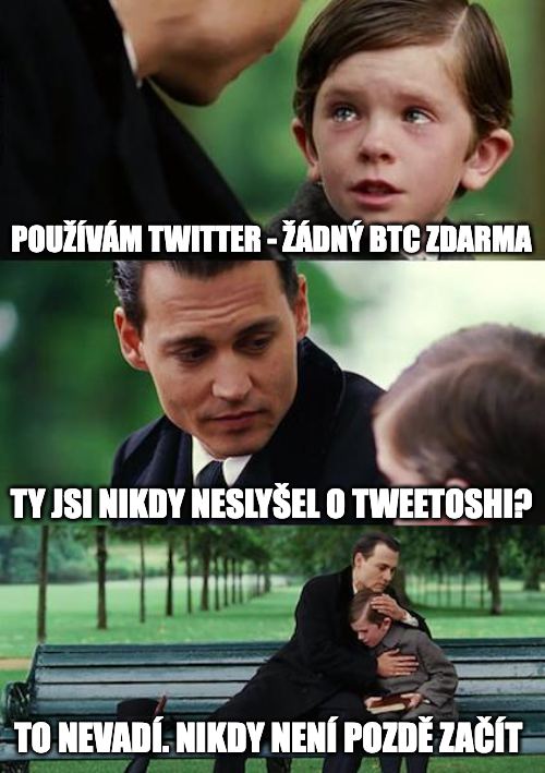 Označte kamaráda, který nikdy nepoužil #Tweetoshi 😢

Nikdy není pozdě začít denně stackovat #BTC zdarma ⚡️

(a možná vám i označenému kamarádovi nějaké extra saty pošleme 🧡)
