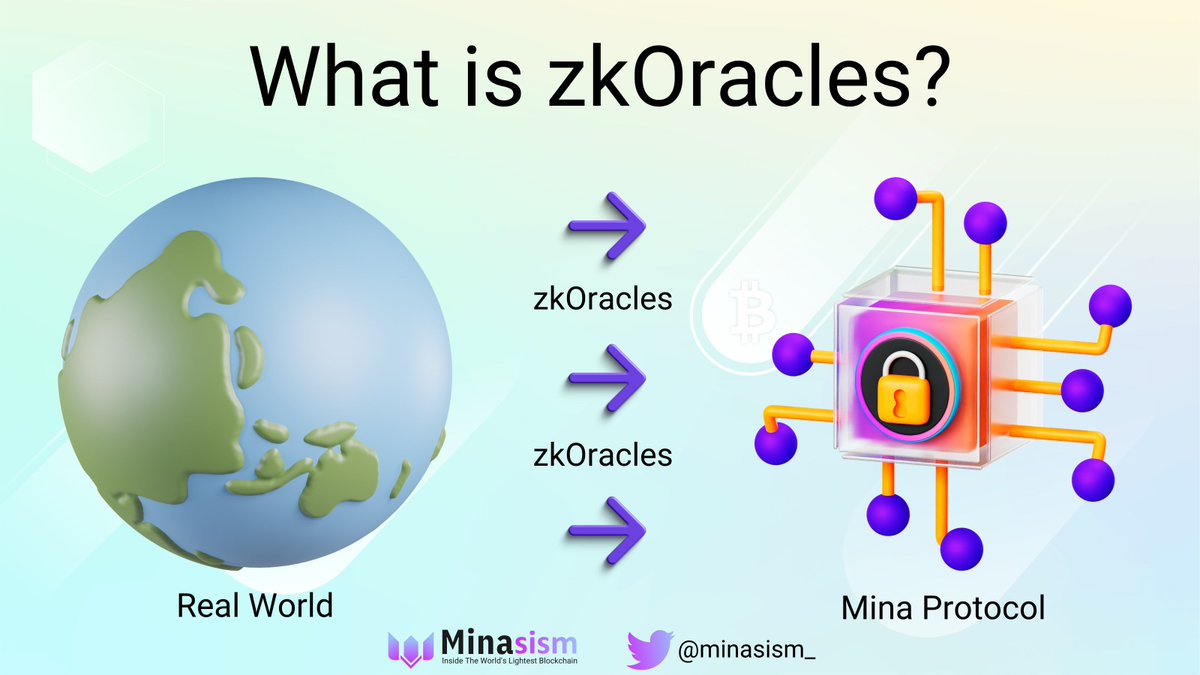 1, What is zkOracles? For context, zkOracles refers to the capability to connect real world data to blockchain in a trustless way, using HTTPs. No need for trusted oracles or custom website integrations.