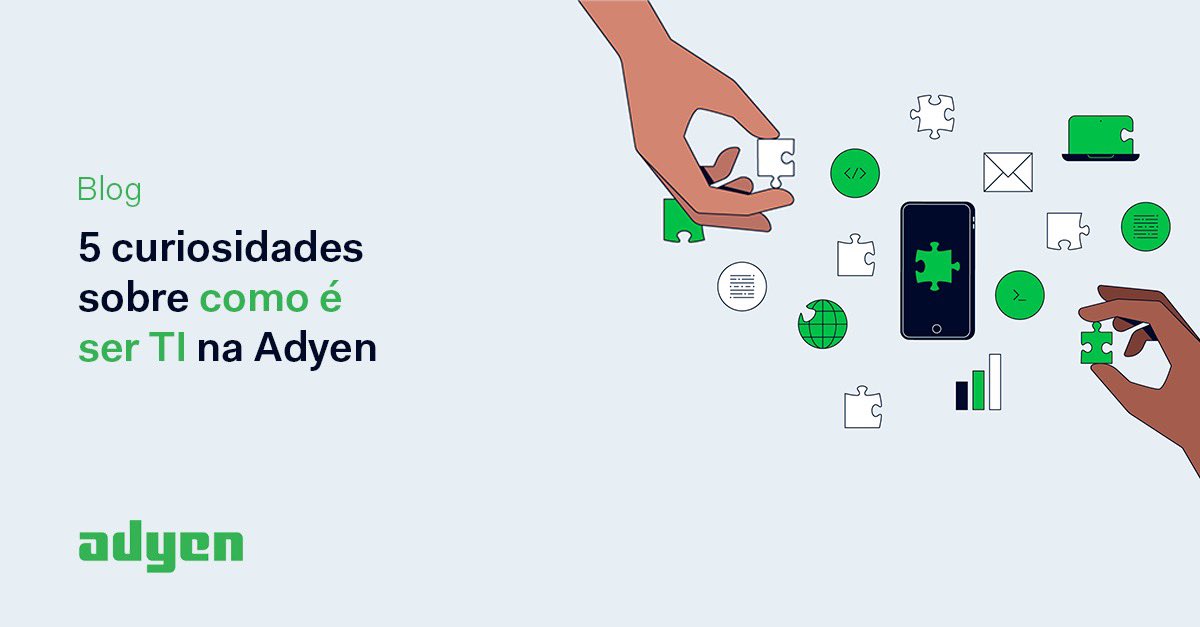 AdyenBrasil's tweet photo. No Dia do Profissional da Informática, trazemos 5 curiosidades sobre como é atuar nessa área na Adyen. Falamos com Pedro Grandi, Team Lead, e Anderson Souza, Java Sênior, para saber sobre como é trabalhar com tecnologia em uma plataforma global. Veja em https://t.co/7Wu6n11khU https://t.co/kjEMuQj90L