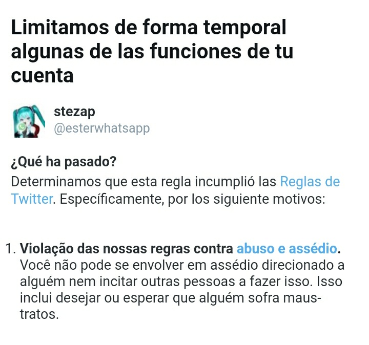 esterwhatsapp2's tweet photo. 7 dias de ban, amigos. 
rt pra chegar nos mutuals 🤒 https://t.co/txNzplpWsi