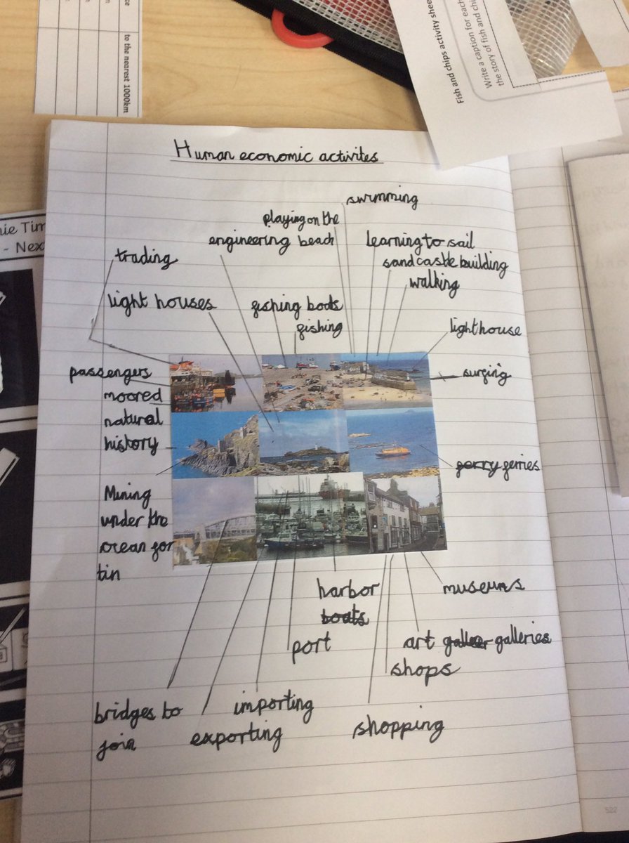 CuddingtonPri's tweet photo. Learning more, remembering more... With the help of our knowledge organisers, Tawny Owls have been investigating what human activities occur on our coasts... ending with a journey of fish and chips! #fromtheoceantotheplate #ukcoasts #cuddingtongeography https://t.co/6Bj0W3WUIH