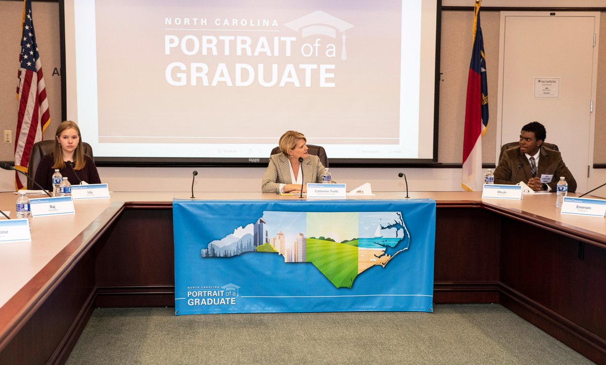 The #NCPortraitofaGraduate is an important way we can allow, encourage and invite schools to begin emphasizing durable skills in @ncpublicschools classrooms, and is a tool that will help #students develop these competencies before graduation. Read more: bit.ly/3MKcbxN