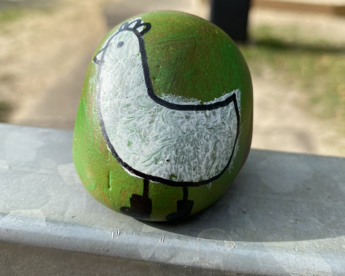 Can you find the white hen? Sunnyside trainees have been laying stones like this one in Berkhamstead. Whoever finds one will be offered a free coffee at the Farm Shop cafe, located in New Road, Northchurch. Keep your eyes open and good luck

#sunnysideruraltrust #HERTFORDSHIRE