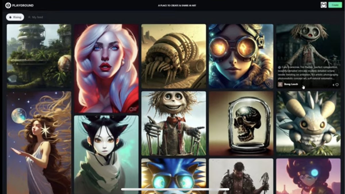 Learn to make your own AI generated images with <a href="/playground_ai/">Playground</a> 

I will warn you: it is addicting to have that much visual creative power

Tutorial: youtu.be/osvNHynGRpE