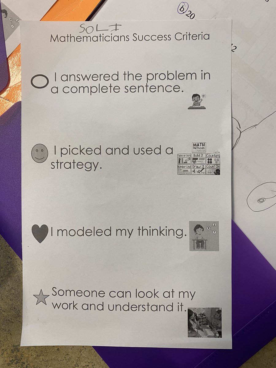 Some of the BEST 2nd graders are using problem solving success criteria to efficiently solve story problems. <a href="/drwilliamsonBES/">Theresa Williamson</a> <a href="/mrstewsteaching/">Adrienne Tew, NBCT</a> <a href="/tamsyn78/">tamsyn wilson</a> <a href="/elemmathgurl/">Angie Waltrup</a> <a href="/MaryAnnNussear/">Mary Ann Nussear</a>