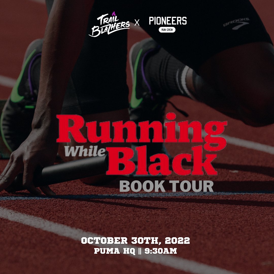 We got MOMENTS and MOVEMENT coming to you on October 30th! Join TrailblazHers and PIONEERS Run Crew for a special edition of #SelfCareSunday, where we will be joined by @AlisonMDesir, author of #RunningWhileBlack. RSVP here: bit.ly/3MKAAU6