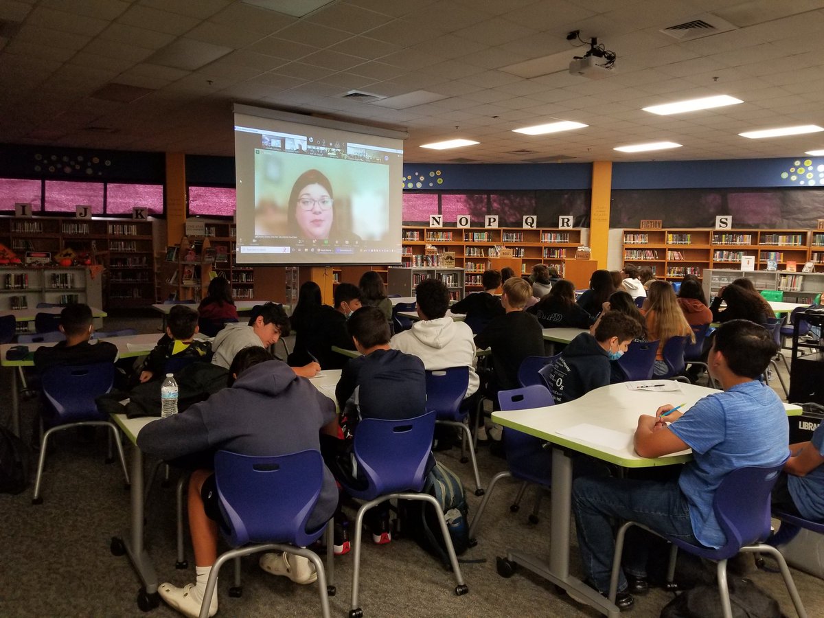 GT students learning about different SA charities.  Virtual field trip <a href="/BielaUrsula/">Connallylibrary</a> <a href="/NISDConnally/">Connally Coyotes</a> <a href="/NISDLib/">NISDLibraryServices</a> <a href="/NISDTeachLearn/">NISD Teaching & Learning</a>
