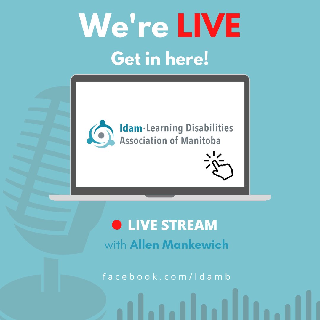 Hey everyone! Our third Learning Summit live stream with Allen Mankewich is going to start soon, but you can join now! Just click here: facebook.com/ldamb/videos/8…