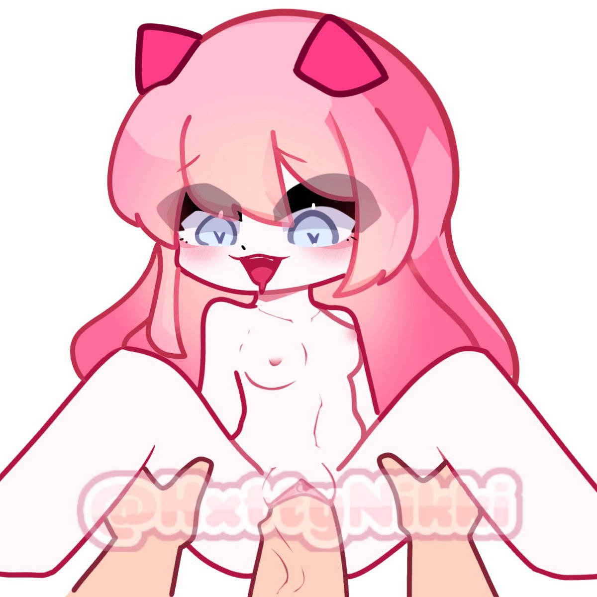 kxtty_nikki's tweet photo. I have realized that there are little people who pretend to be me... So now I will upload my uncensored edits with a watermark #gachansfwcute #gacha34 #gachaclub18 #gachansfwcommunity #gachanswf #gachaclub #gachaheatedit https://t.co/bxyCMYiqhT