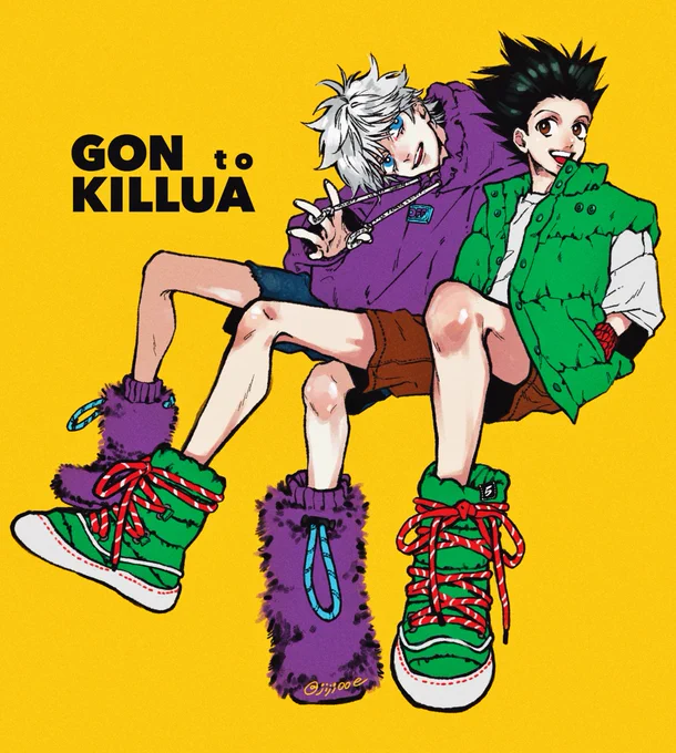 ゴンとキルア 