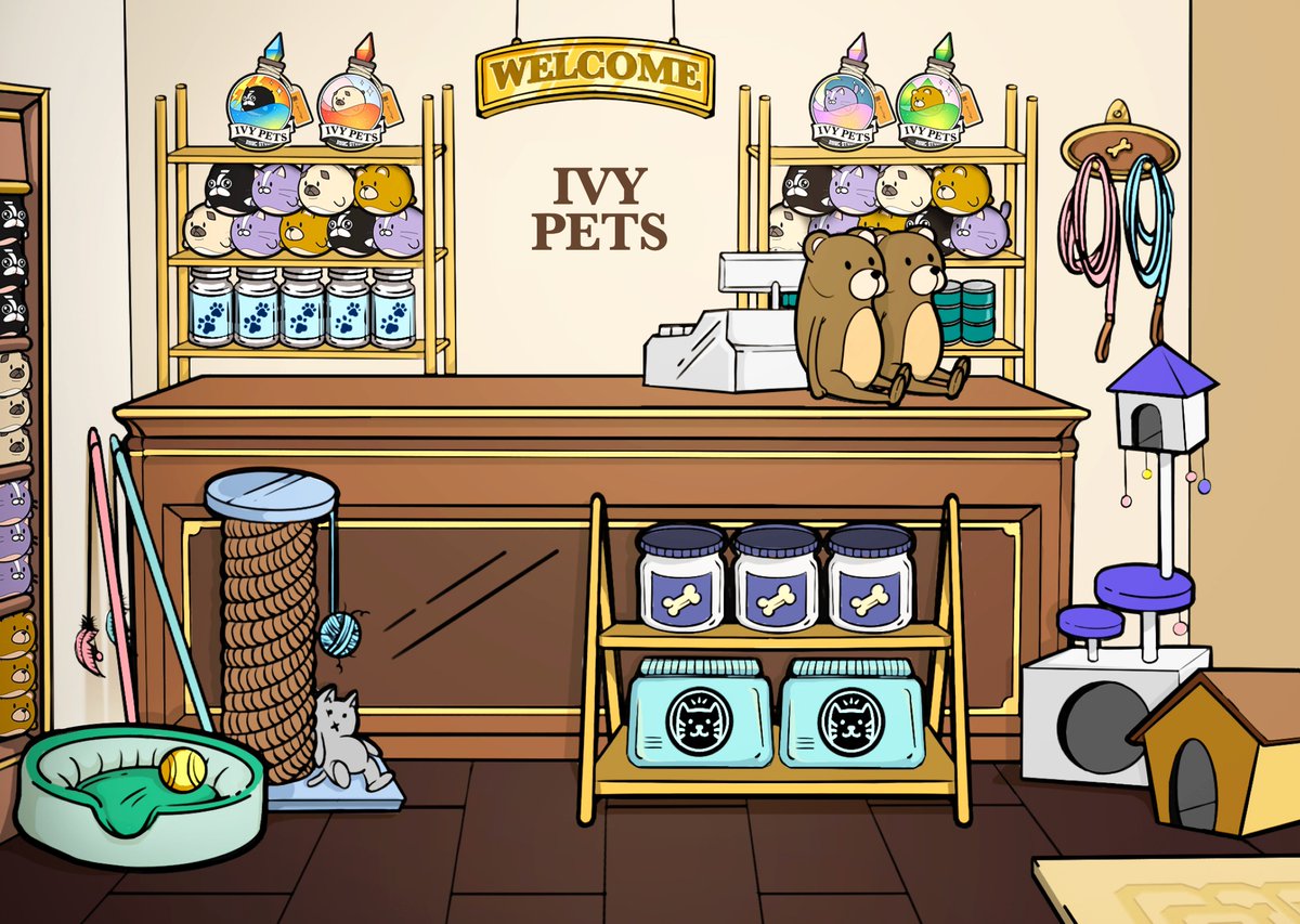 BBRCStudios's tweet photo. Have you seen our amazing Pet Shop? 🛒

IVY PETS are available to mint for IVY BOYS holders all week. Visit our discord for the official mint link.

1 IVY BOY = 1 IVY PET Mint (Gas Fee Only) 

📅Mint ends on Oct 24th, 9pm EST.

Coming up: P3TX Serums for SUPER &amp; MEGA Pets. https://t.co/eH0XdnlVk7
