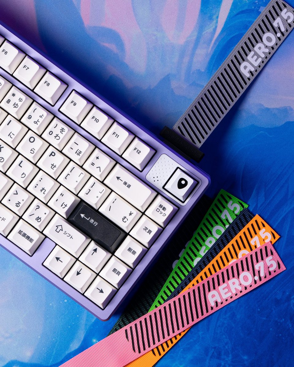 Graystudio Aero 75 Prototype! I’ve been switching back to this board a lot.