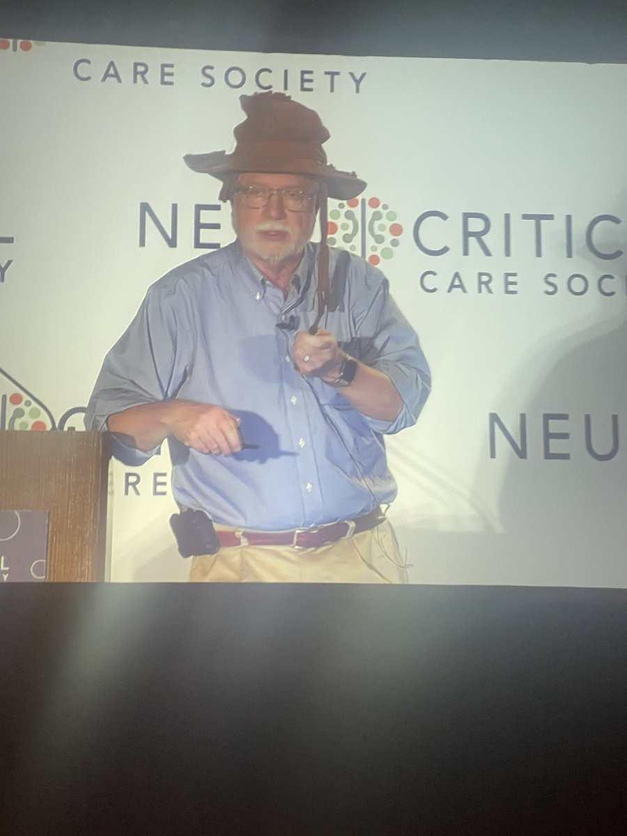 What an amazing and inspiring keynote by the one and only @tpbleck #NCS2022. So glad to be here to listen and learn <a href="/neurocritical/">Neurocritical Care Society</a>