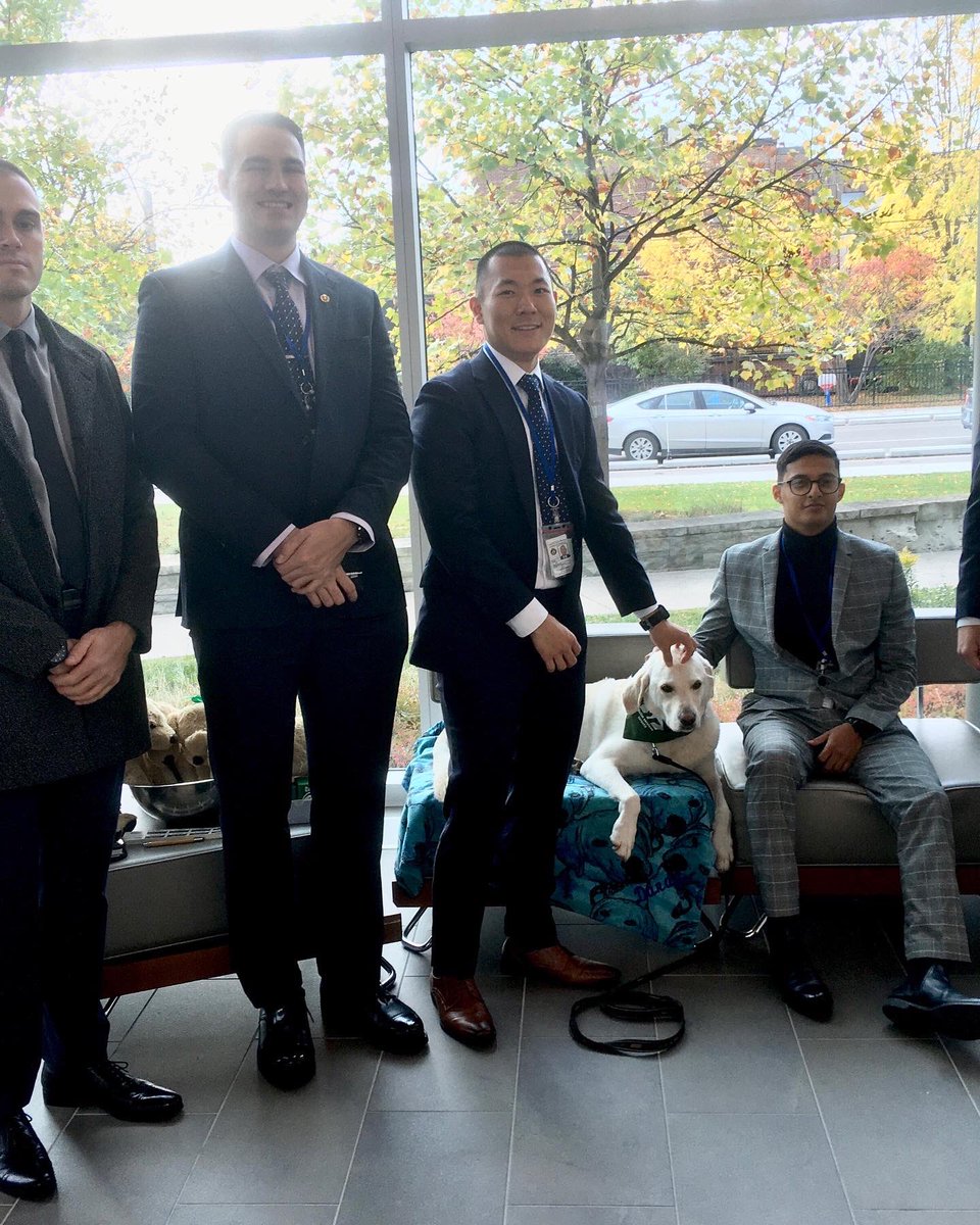 RomanandDandy's tweet photo. Dandy was at the TPS Wellness Day at the Police College. Made new friends and saw lots of old friends!!
@TPSWellnessUnit
#wellness #traumadogs #dogsoftwitter https://t.co/ZdpBbUA5je