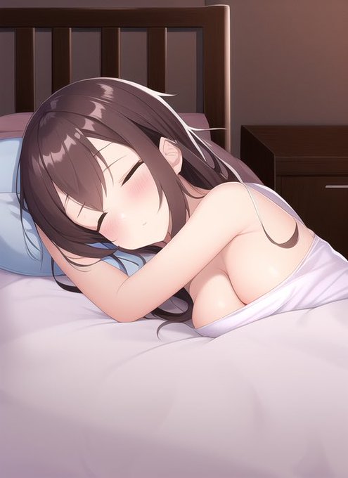 「Idol asleep in bed,nsfw」

ベッドで眠っているアイドル、えち絵

あーこの神呪文!! nsfwでも可愛さと体型のクオリティが下がらない! 