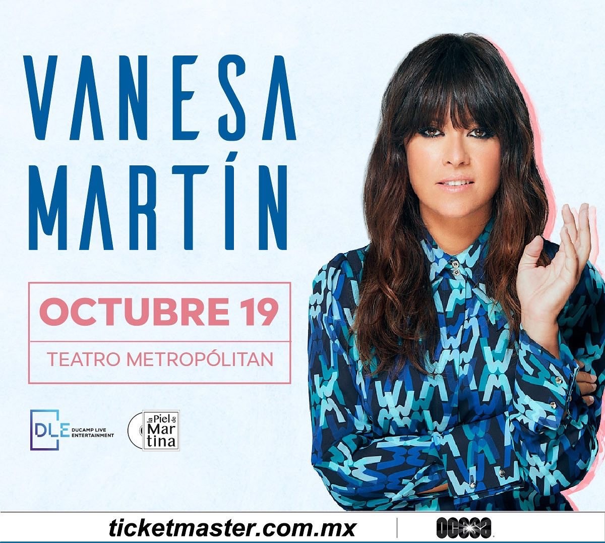 ▪️Finaliza la Gira de @vanesamartin_ por Latinoamérica, una Gira que ha estado llena de momentos especiales, emociones y reencuentros con su tropa de LATAM ❤️ 📍CDMX | 19 Octubre - 𝘛𝘦𝘢𝘵𝘳𝘰 𝘔𝘦𝘵𝘳𝘰𝘱𝘰𝘭𝘪𝘵𝘢𝘯 #SieteVecesSíGiraLATAM 💥🚀