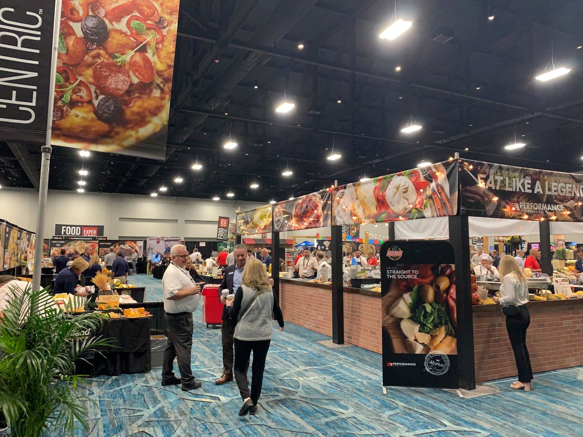 bearrobotics's tweet photo. Thank you Performance Foodservice for letting us showcase Servi at the FoodCentric Experience 2022 event in Orlando!

 #event #foodservice #bearhospitality #hospitalityelevated #serviserves #robotsolution https://t.co/5WxyUQQYVP