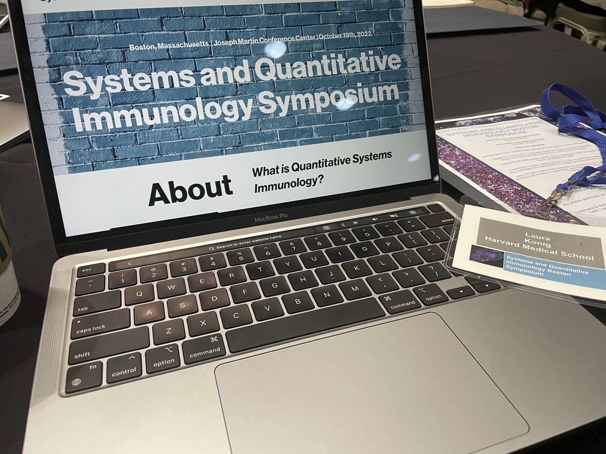 LauraKonig17's tweet photo. Excited for one of my first in-person symposiums as a grad student @HMS_SysBio #SystemsImmunology https://t.co/YBPow2uf3d