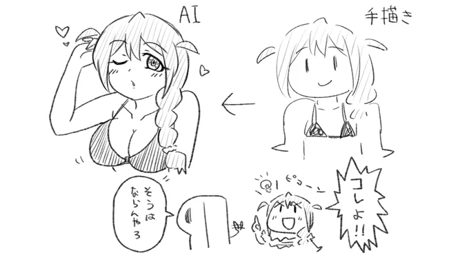 AIを使いこなそうとする馬場このみ 