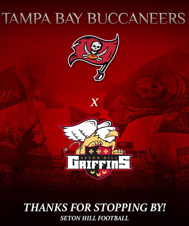 Thanks <a href="/Buccaneers/">Tampa Bay Buccaneers</a> For Stopping By‼️
You Can Go Anywhere From Here‼️

#THEHILL #GoGriffins #GoBucs