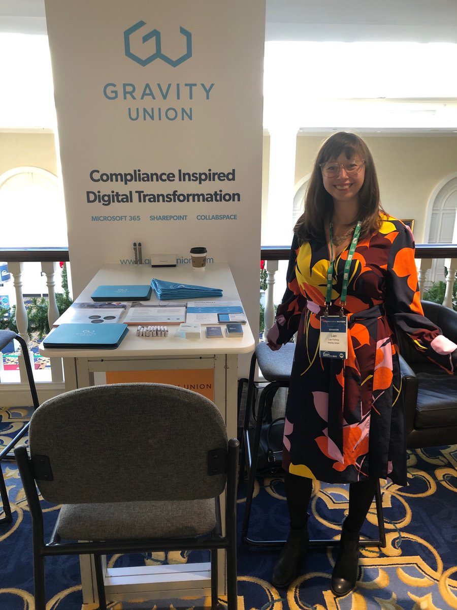 GravityUnionECM's tweet photo. #InfoCon2022 - Thanks everyone and @ARMA_INT for a great conference! Also, thanks to those of you for attending our talk and stopping by our booth. It was wonderful catching up. See you next year! https://t.co/4ehD3dvYZB