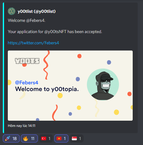 tatthang's tweet photo. How to increase your chances of applying?

Meta has changed and grinding to get Whitelist will die out.

Here's how I got accepted in most of the projects I applied to, including very large ones 👇:
@y00ts
@valhalla 
@arcthecommunity 
@GRAYCRAFTnft https://t.co/0GYw0lzCJc